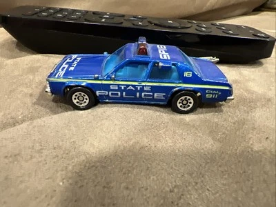 Matchbox Blue Ford LTD State Police SP 16 - Image 1 of 4