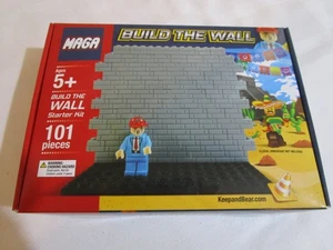 PRESIDENT TRUMP MAGA BUILD THE WALL 101 TEILE NEU IM KARTON - Bild 1 von 2