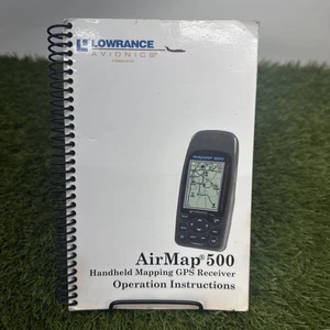 Lowrance Avionics AirMap 500 WAAS manual de operaciones solo instrucciones - Imagen 1 de 4
