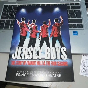 The Jersey Boys - Prince Edward Theatre Programme London UK & tickets from 2012 - Picture 1 of 2