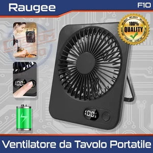Ventilatore Tavolo USB Ricaricabile 5 Velocità Casa Ufficio Pieghevole - Imagen 1 de 8