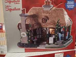 2019 Lemax Village 95536 "Honeysuckle Cottage" Holiday Lighted Building Retired - Bild 1 von 4