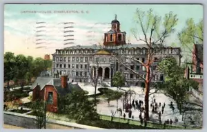 1910 ORPHAN HOUSE CHARLESTON SOUTH CAROLINA SC to SEAFORD DELAWARE POSTCARD - Picture 1 of 2