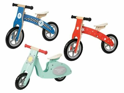 PLAYTIVE JUNIOR Holz Laufrad Fahrspaß Lauflernrad Echtholz Rutschrad Zweirad Aus Echtholz