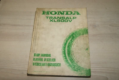 Honda XL 600 V TRANSALB Desde 1987 Manual De Taller Guía De Reparación - Imagen 1 de 4