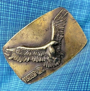 Matco Tools Promo Belt Buckle Bald Eagle Exclusive Vintage 80s TGABC     .TWY567 - Picture 1 of 8