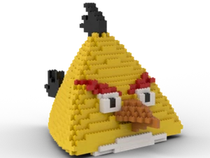 LEGO Yellow Angry Bird instrucciones de construcción - Mandril SOLO INSTRUCCIONES SIN LADRILLOS - Imagen 1 de 7