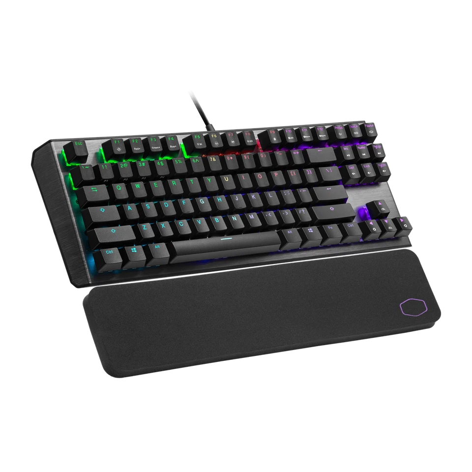 NEW Cooler Master CK530 V2 Keyboard MECHANICAL Swith Red English Hebrew RGB LED - Image 1 of 4