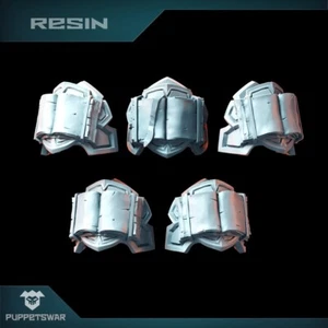 Puppets War Book Shoulder Pads New - Picture 1 of 2