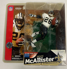 2003 McFarlane NFL 6 Deuce McAllister New Orleans Saints New NIB