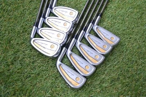 Juego de hierros Honma LB-606 4 estrellas línea dorada 3-11 9 piezas diestro grafito flexible R-1 golf hombres 4S - Imagen 1 de 19