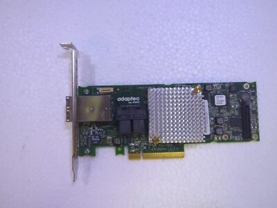 - ADAPTEC Series ASR-8885   12GB/S SAS PCI-E Controller Card PCA-00344 - Image 1 of 4
