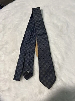 Dolce & Gabbana Slim Necktie Men's Tie 100% Silk Made in Italy Gray Foto 1 de 4