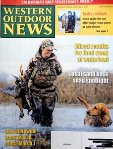 WESTERN OUTDOOR NEWS Newspaper SPORTSMAN MAGAZINE Feb 5, 2021 FISHING Hunting - Picture 1 of 12