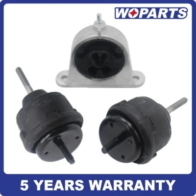 Комплект из 3 креплений двигателя и трансмиссии подходит для Chrysler Pacifica 2007-2008 годов выпуска 3,8 л/ - Изображение 1 из 4