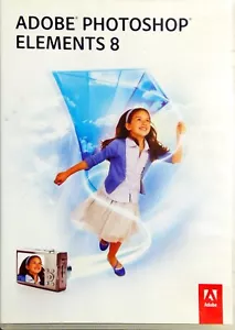 Adobe Photoshop Elements 8, Serial # Included, Very Good - Picture 1 of 2