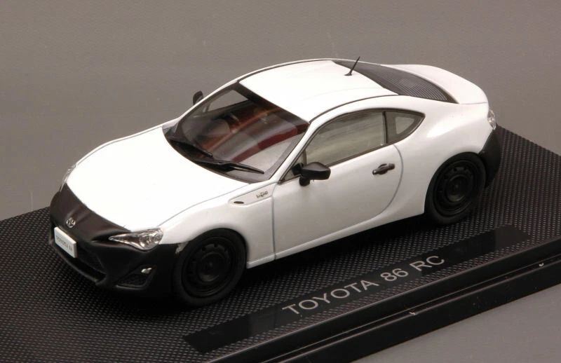 Modellino Auto scala 1:43 diecast Ebbro TOYOTA 86 RC modellismo collezione coche - Immagine 1 di 1