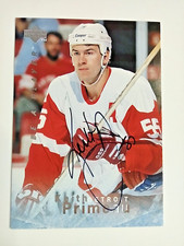 1996-97 Upper Deck UD Be A Player Autographs Keith Primeau #S115 Red Wings Auto