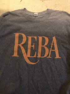Reba McEntire Live In Concert Tour Shirt TShirt Women's XL Gray - Picture 1 of 2