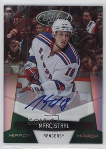 2010-11 Certified Mirror Emerald Signatures /5 Marc Staal #99 Auto