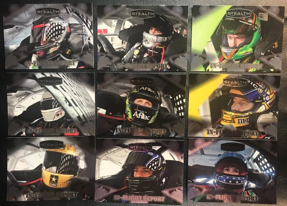 2011 Press Pass Stealth In-Flight Report 9 Card Subset Danica, Busch, Dale Jr. - Image 1 of 1