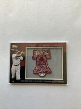 2010 Topps Manufactured Commemorative Patch Jackie Robinson 1952 All Star⚾️♨️♨️