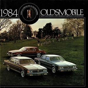 1984 Oldsmobile 98 Regency Delta 88 Royal Toronado Custom Cruiser Sales Brochure - Picture 1 of 1