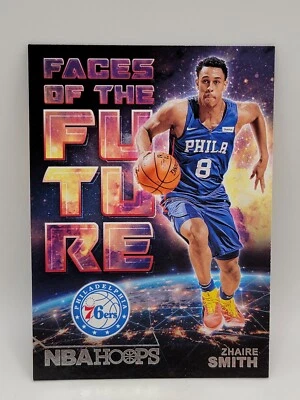 2018-19 Hoops Faces of the Future Zhaire Smith RC Philadelphia 76ers #16 - Image 1 of 2