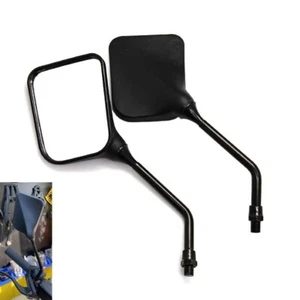 Motorcycle Rearview Mirror 10mm Universal Scooter E-Bike Mirrors Cruiser Chopper - Picture 1 of 7