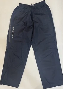 Easton In Motion Mesh Lined Warm Up Pants Navy And Gray Youth S/M - Picture 1 of 6