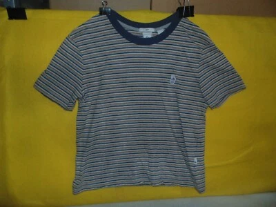 Camiseta a rayas multicolores QUIKSILVER para niños: talla mediana Foto 1 de 4