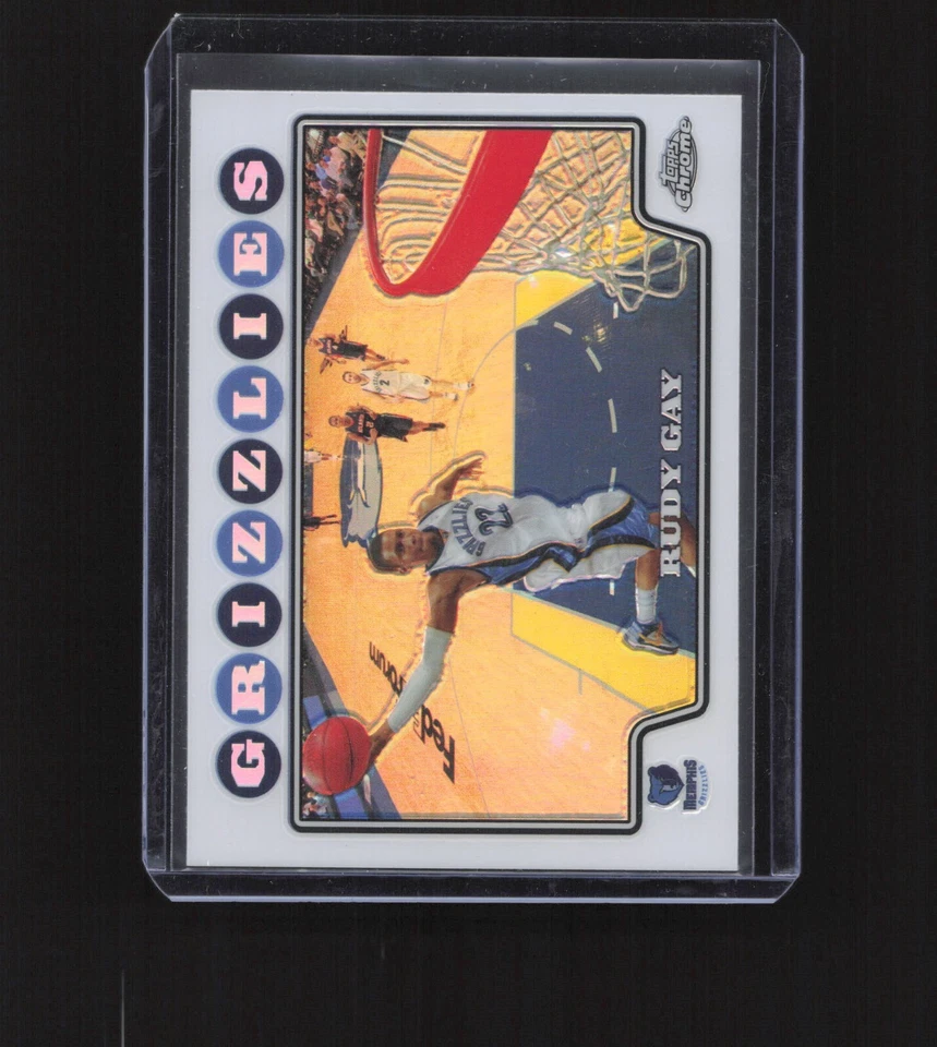 2008-09 Topps Chrome #76 Rudy Gay Refractor - Image 1 of 3