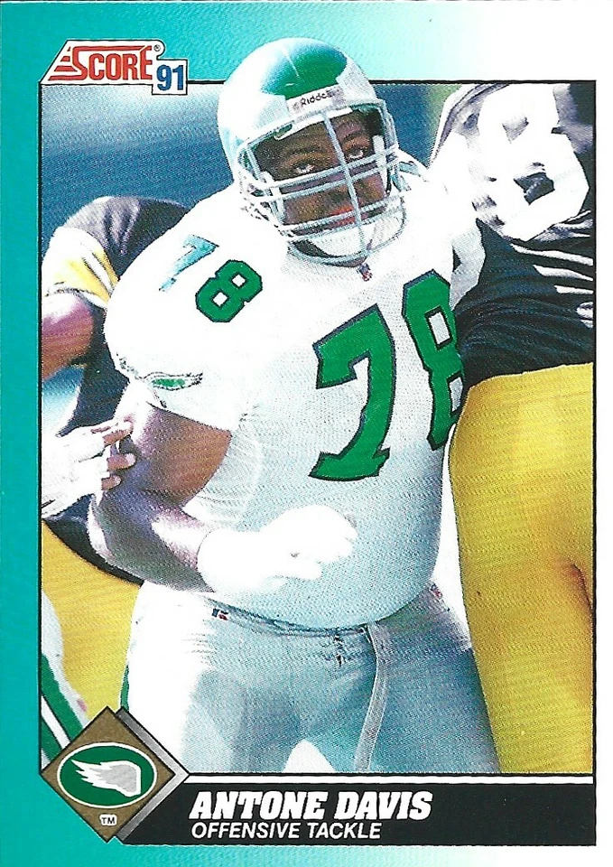 1991 Score Traded #93T Antone Davis rookie card, Tennessee Volunteers star - Image 1 of 1