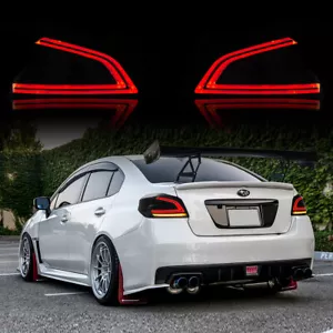 VLAND FULL LED Tail Lights For Subaru WRX&Subaru WRX STI 2015-2021 W/Sequential - Picture 1 of 14