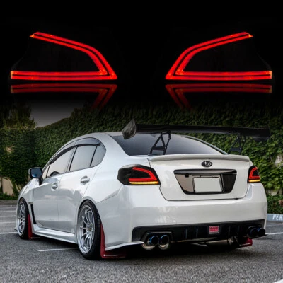 VLAND FULL LED Tail Lights For Subaru WRX&Subaru WRX STI 2015-2021 W/Sequential - Image 1 of 4