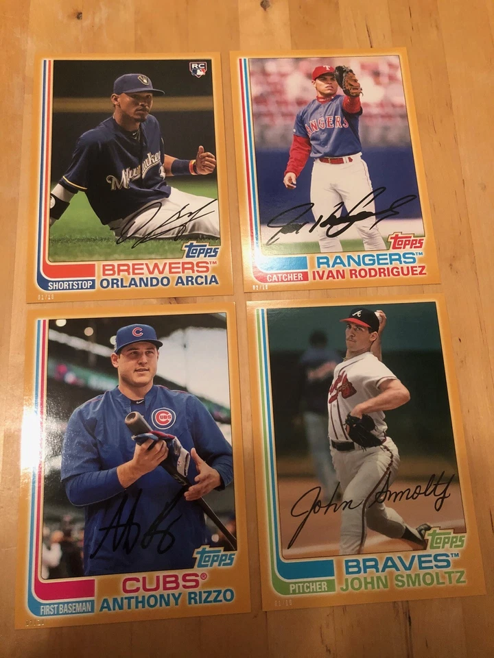 2017 Topps Archives 101-200 1982 Design Jumbo 5x7 /10 Made You Pick Free Ship - Image 1 of 1