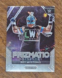 2024 Panini Prizm WWE Rey Mysterio Prizmatic Entrances #19 Smackdown - Picture 1 of 2
