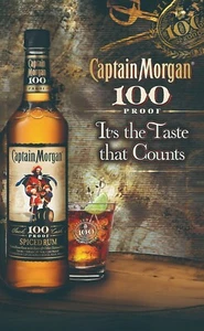 Captain Morgan Rum Flagge Banner 3x5 Fuß 90 x 150 cm groß Flagge 4 Designs - Bild 1 von 4