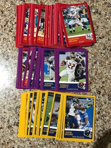 2019 Score Purple Gold Red Scorecard Parallels , pick from list / complete sets