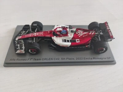 F1 Alfa Romeo C42, Bottas, 5th Emilia Romagna GP 2022, Spark, 1:43 - Image 1 of 3