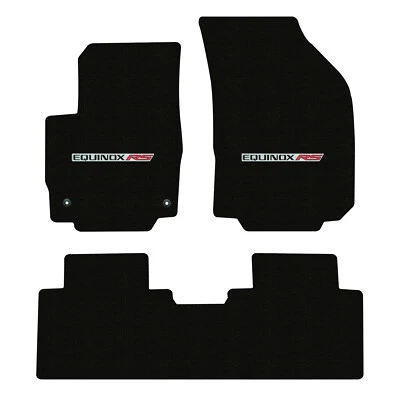 Alfombrillas Lloyd Chevrolet Equinox 2018-24, 3 piezas, negro Equinox + rojo RS Foto 1 de 4