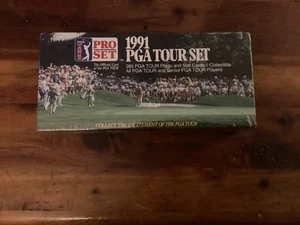 1991 PGA Tour PRO SET Golf Cards - Unopened - 286 Cards - Sealed Factory Box - Picture 1 of 2