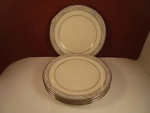 Lenox USA Charleston Pink Flower 4er Set Brotteller B - Bild 1 von 11