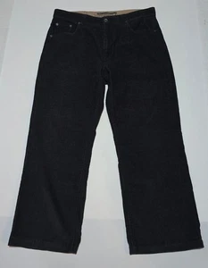 Maine New England Men's Black Corduroy Trousers 34S - Picture 1 of 11