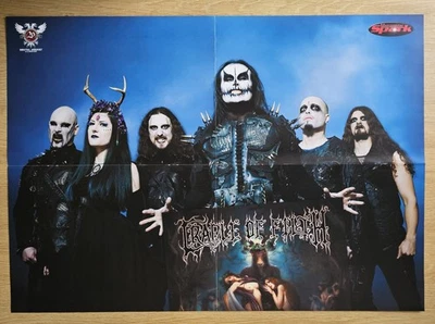 CRADLE OF FILTH - MEGA Poster from 2015 - 22 x 16 in. (55 x 40 cm) - MINT COND.! - Image 1 of 3