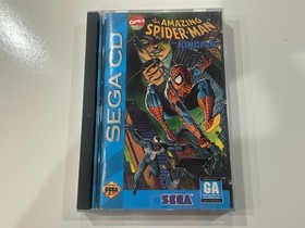 The Amazing Spider-Man vs. Kingpin (Sega CD 1993) CIB Complete w Manual N MINT