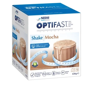 Paquete de 12 batidos de sabor a café Optifast VLCD 636 g - Imagen 1 de 4