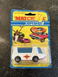 Matchbox Superfast Lesney No. 46 Stretcha Fetcha Ambulance With Original Box - Picture 1 of 2