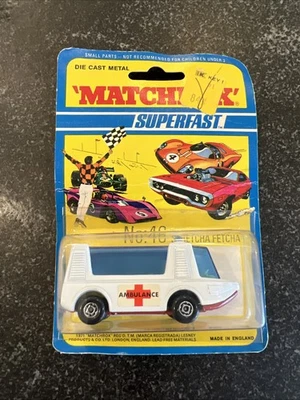 Matchbox Superfast Lesney No. 46 Stretcha Fetcha Ambulance With Original Box - Image 1 of 2