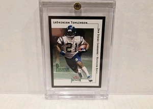 ๐ฅ2001 Fleer Premium Rookies Ladainian Tomlinson ROOKIE Card RC 2001 Chargers NM - Picture 1 of 6